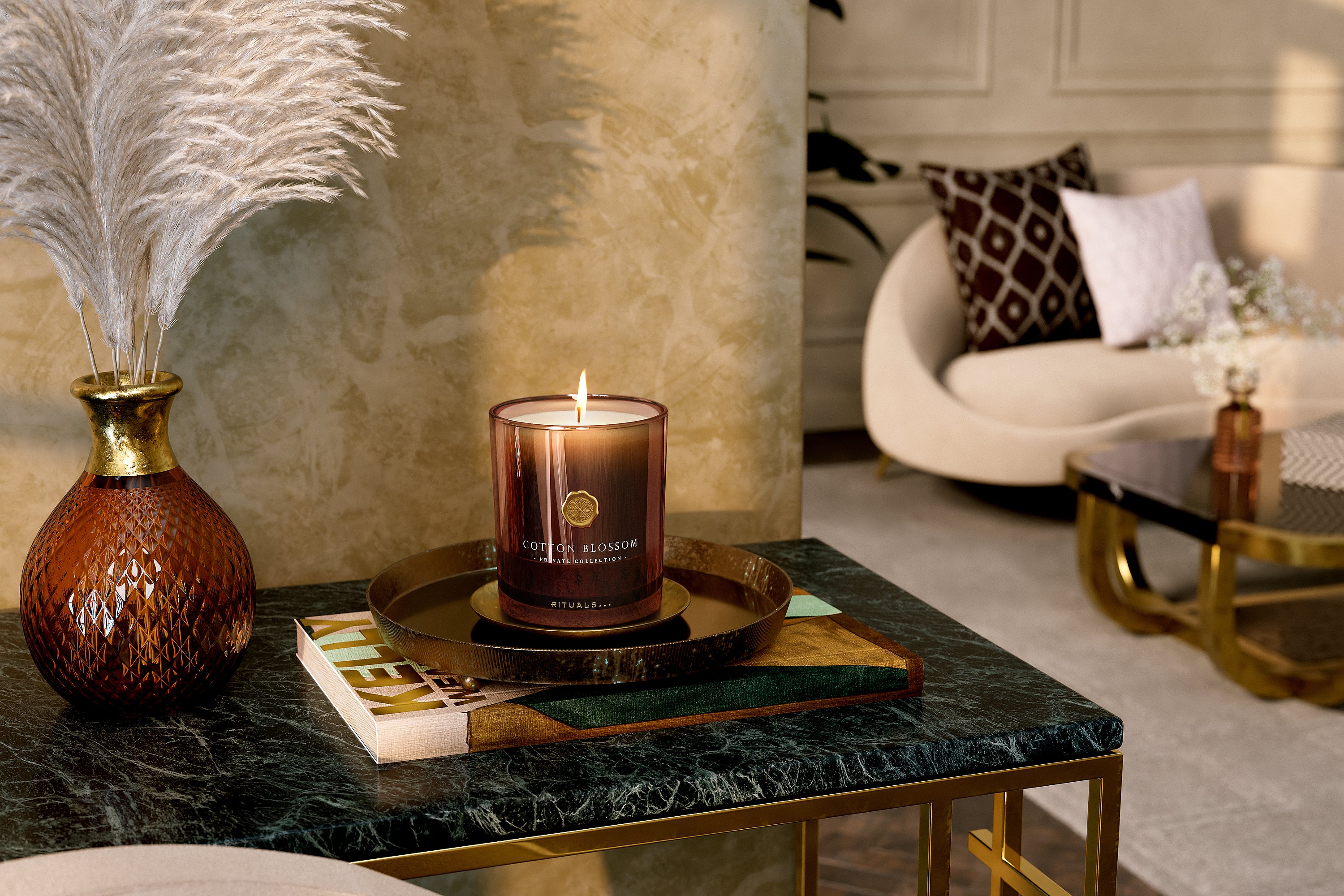 コットン ブロッサム キャンドル | Rituals Japan (リチュアルズ)