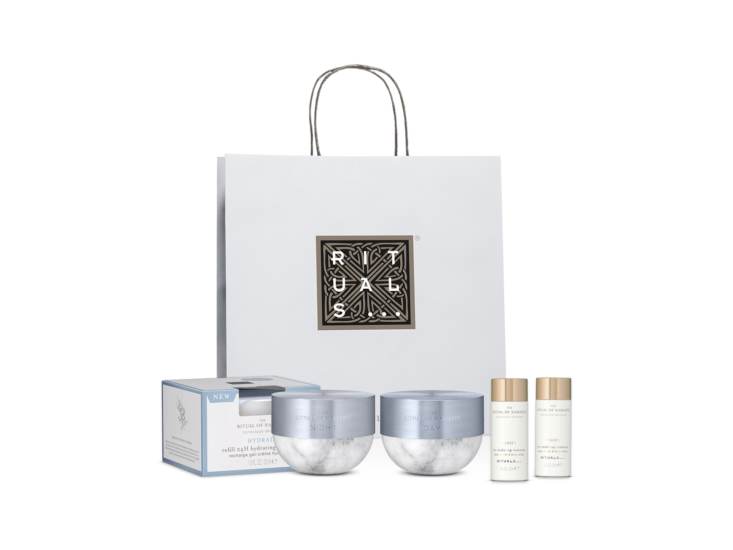 【新品・未使用】Lapidem RITUAL（リチュアル）デイタイム用5点セット ラッキーバッグM スキンケアセット | Rituals Japan (リチュアルズ)