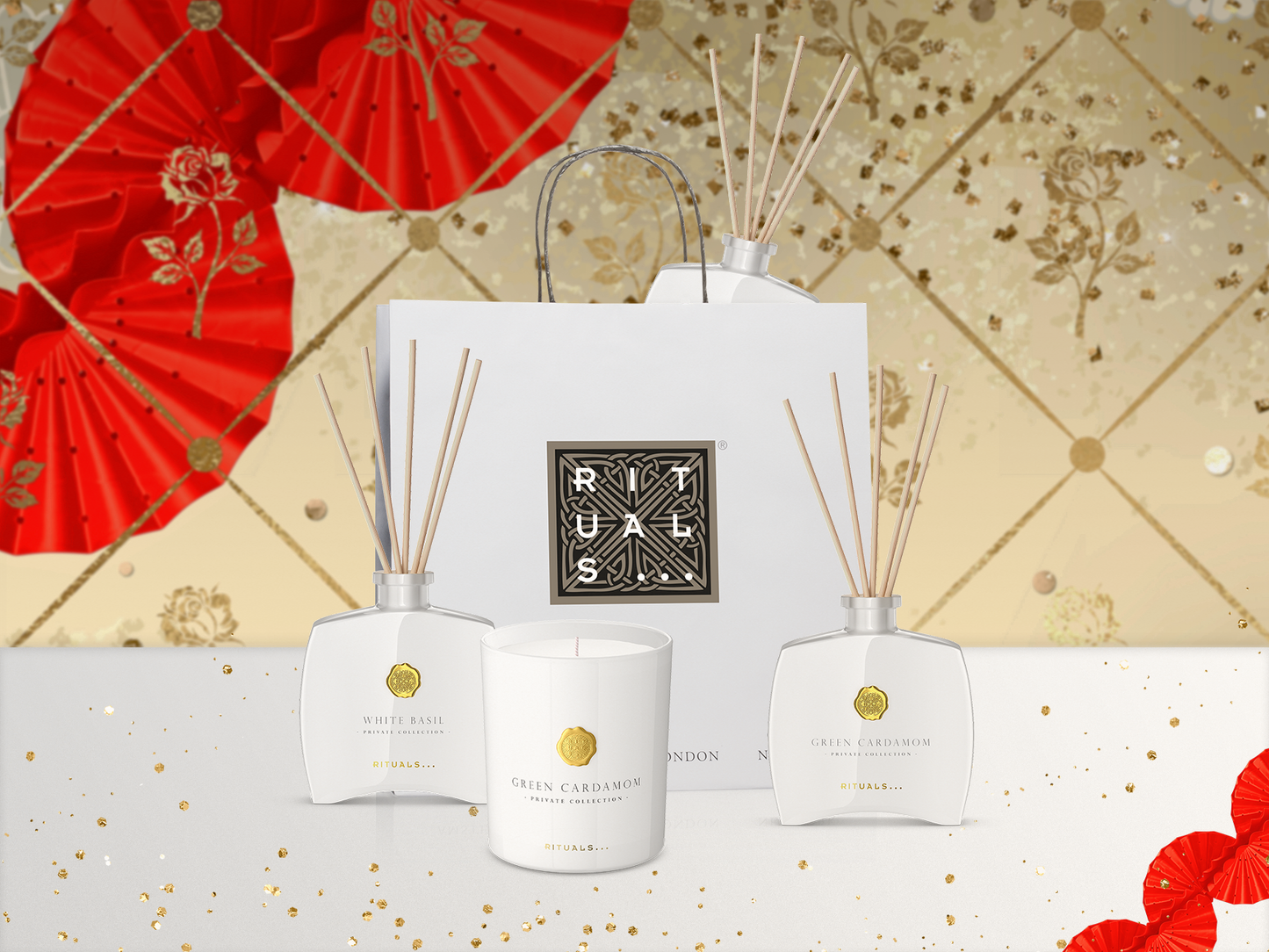 ラッキーバッグL プライベート コレクション ベリーホワイトセット